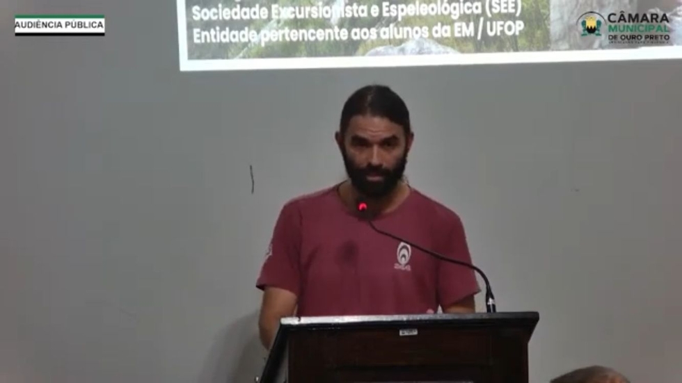 Audiência pública sobre mineração no Botafogo e revisão do plano diretor de Ouro Preto